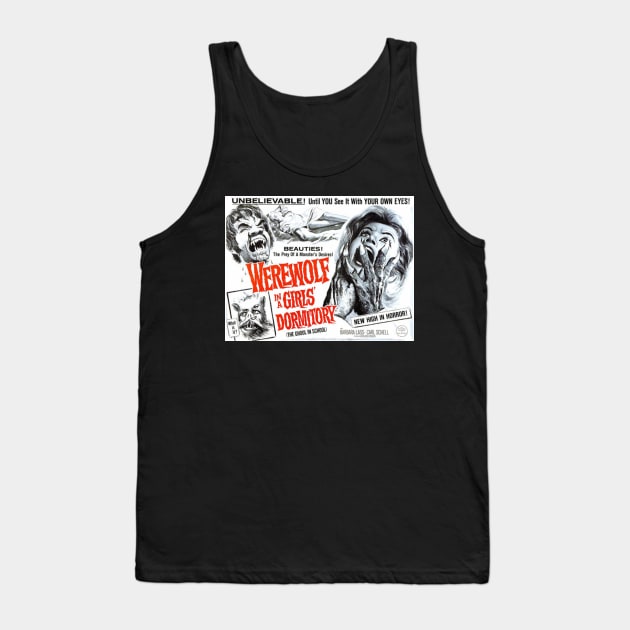 Werewolf in a Girls Dormitory Tank Top by aknuckle